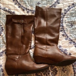 Kayden Caramel Brown Riding Boots